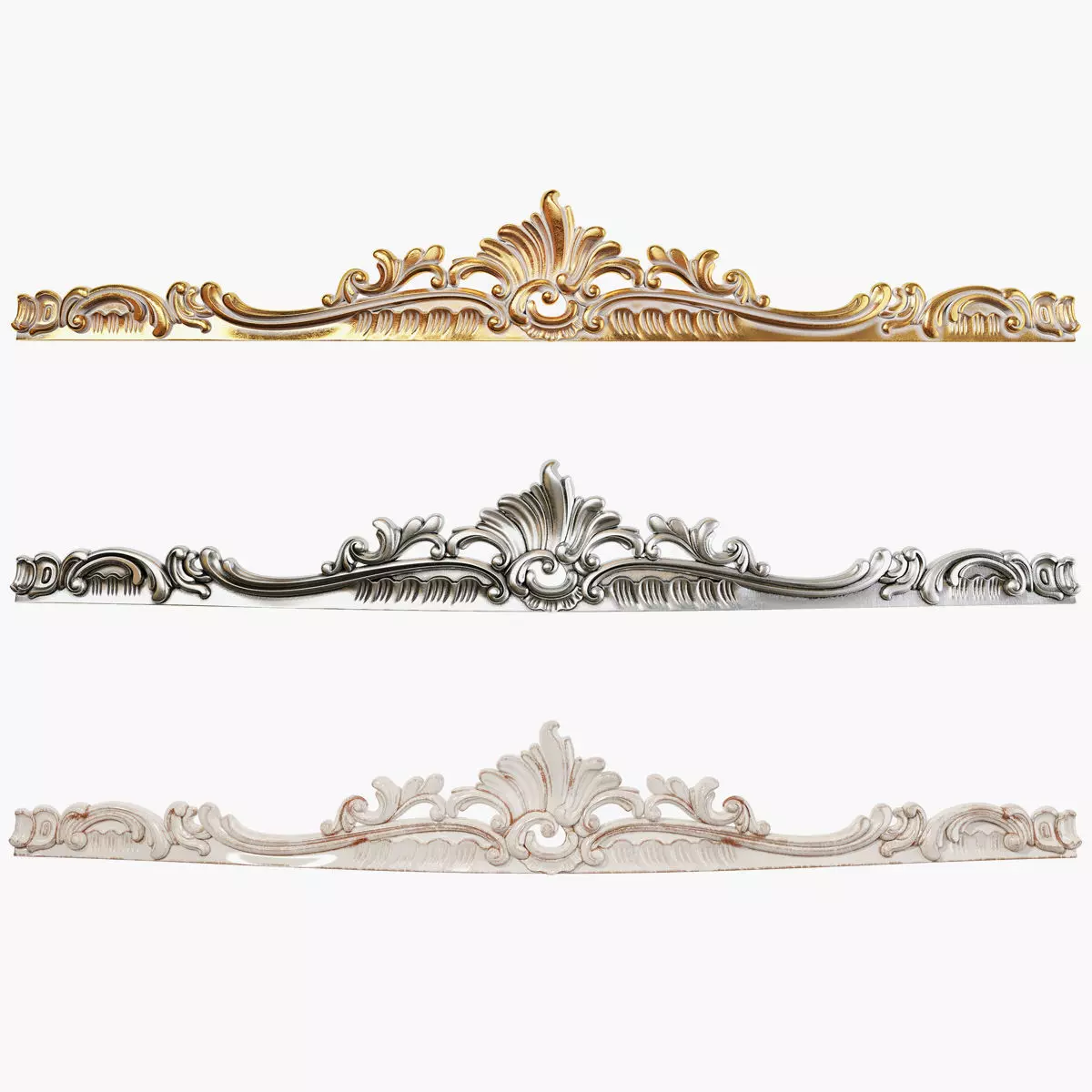 Classic carved 172 3D model_0