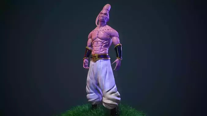 Majin Buu STL 3D print model