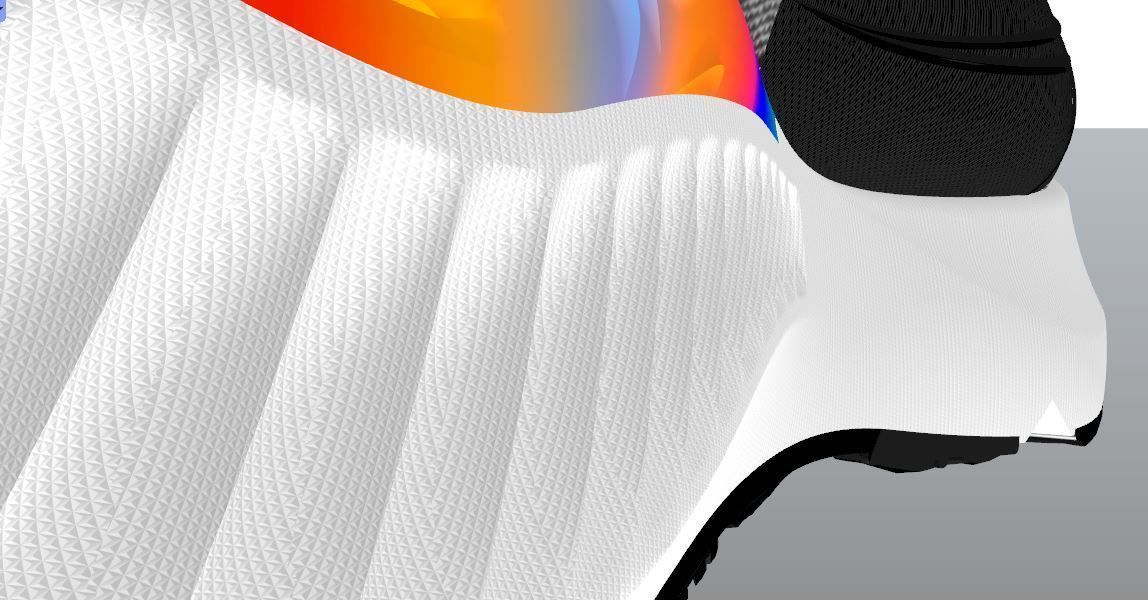 3d running shoe r-01 3d design nurb and stl modelling 3D print model_1