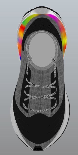 3d running shoe r-01 3d design nurb and stl modelling 3D print model_4