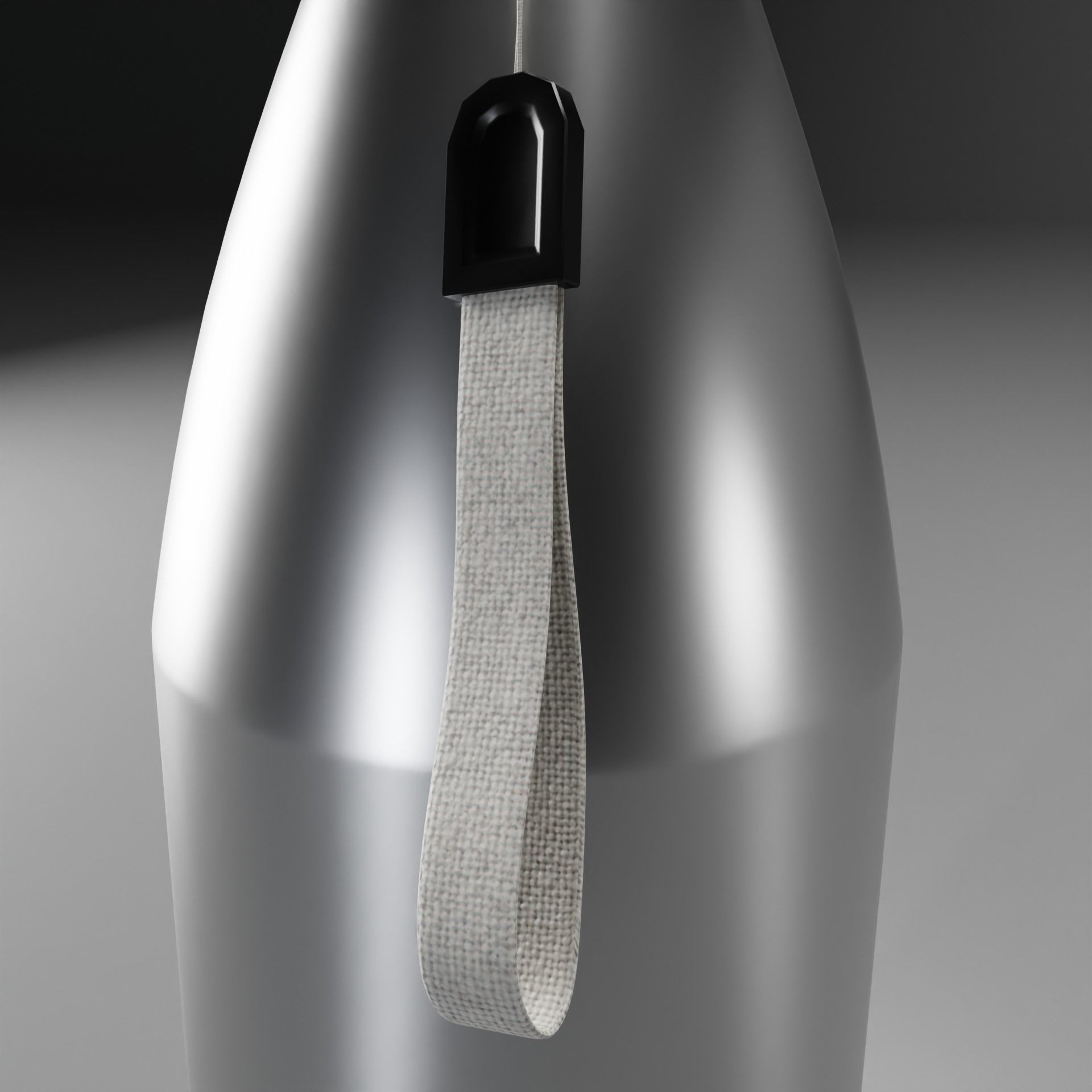 Water bottle Low-poly 3D model_4