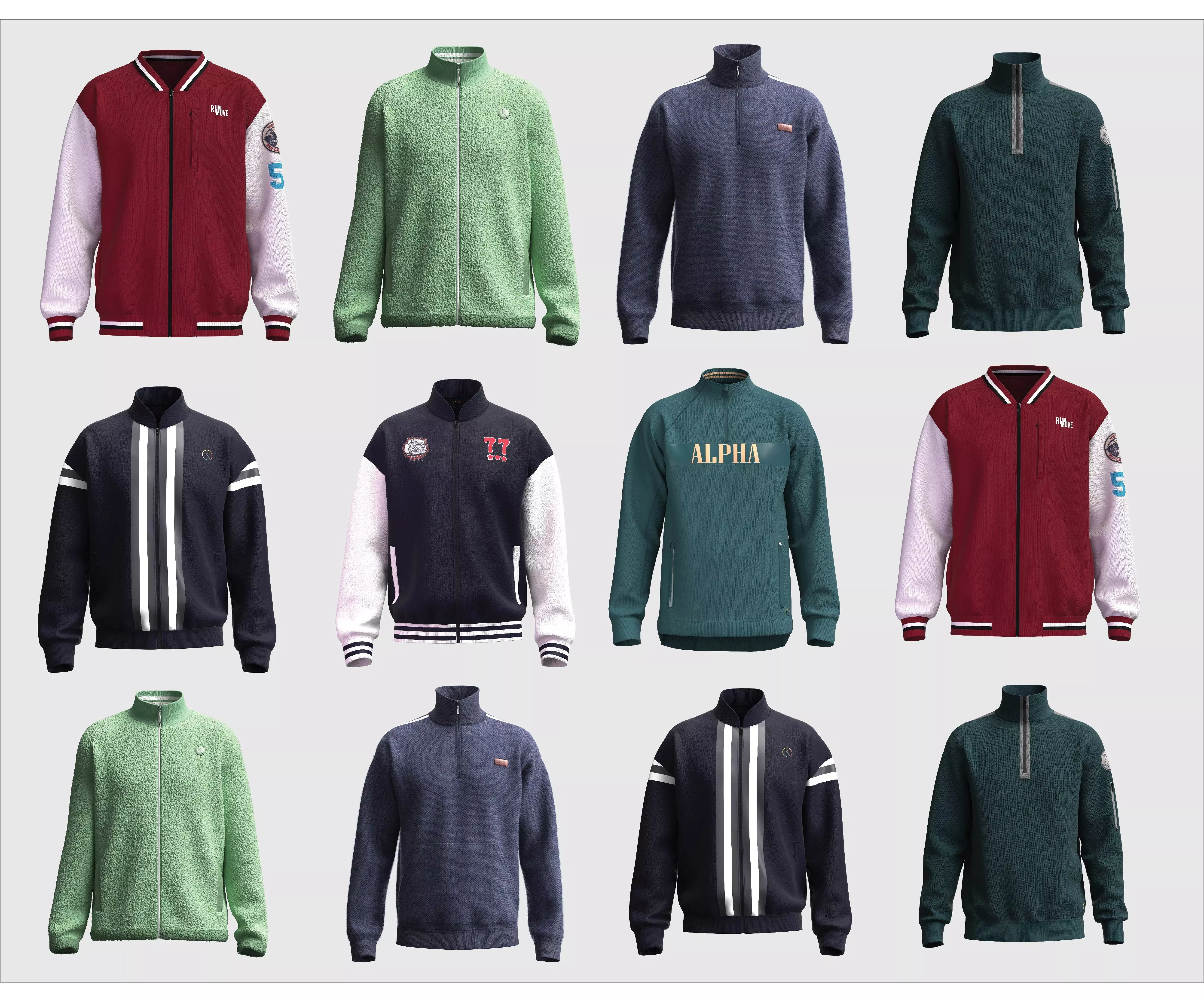 Multi Jacket Collection - 6 Styles _0