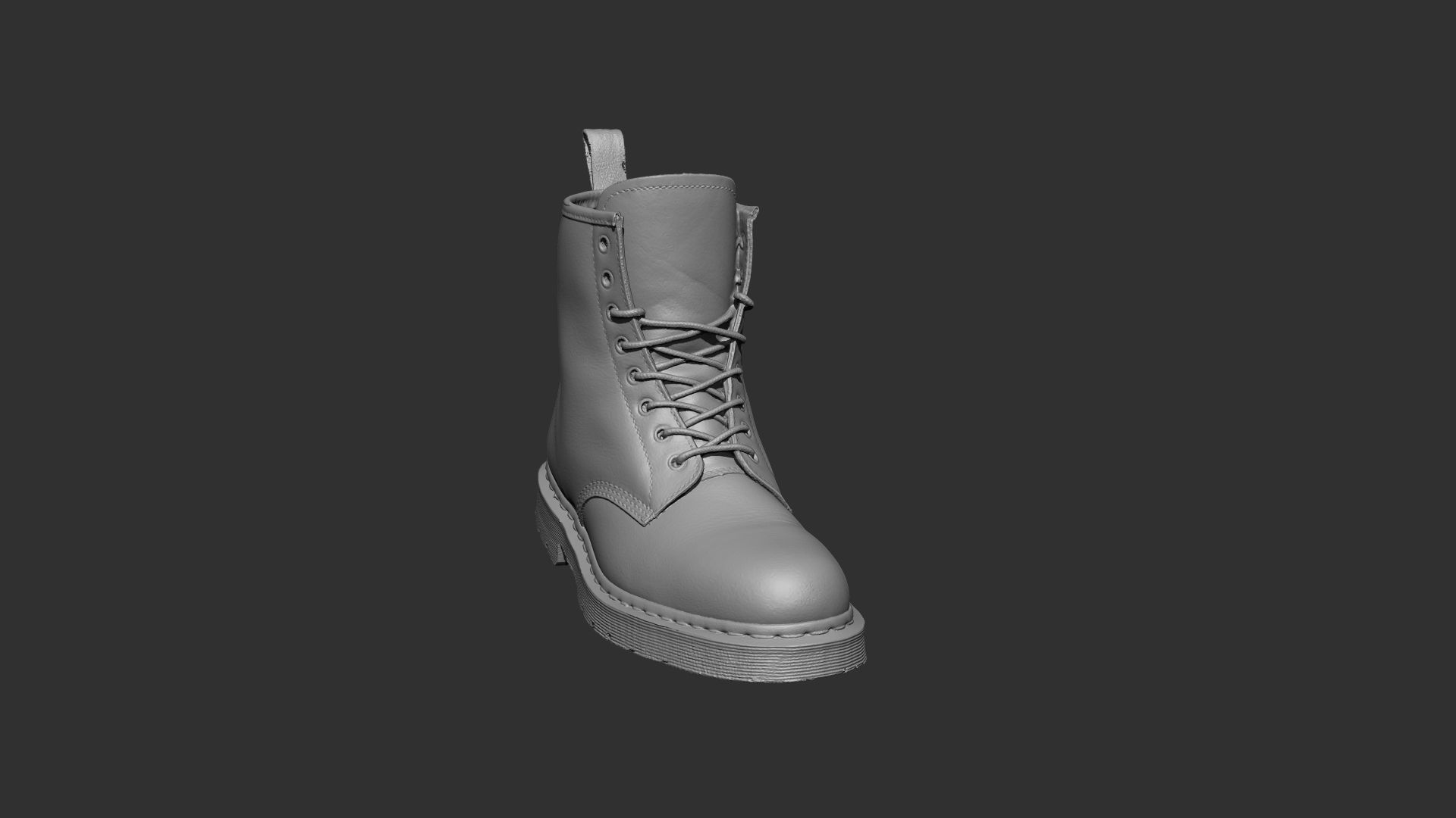 Doc Martens Boot Free 3D model_3