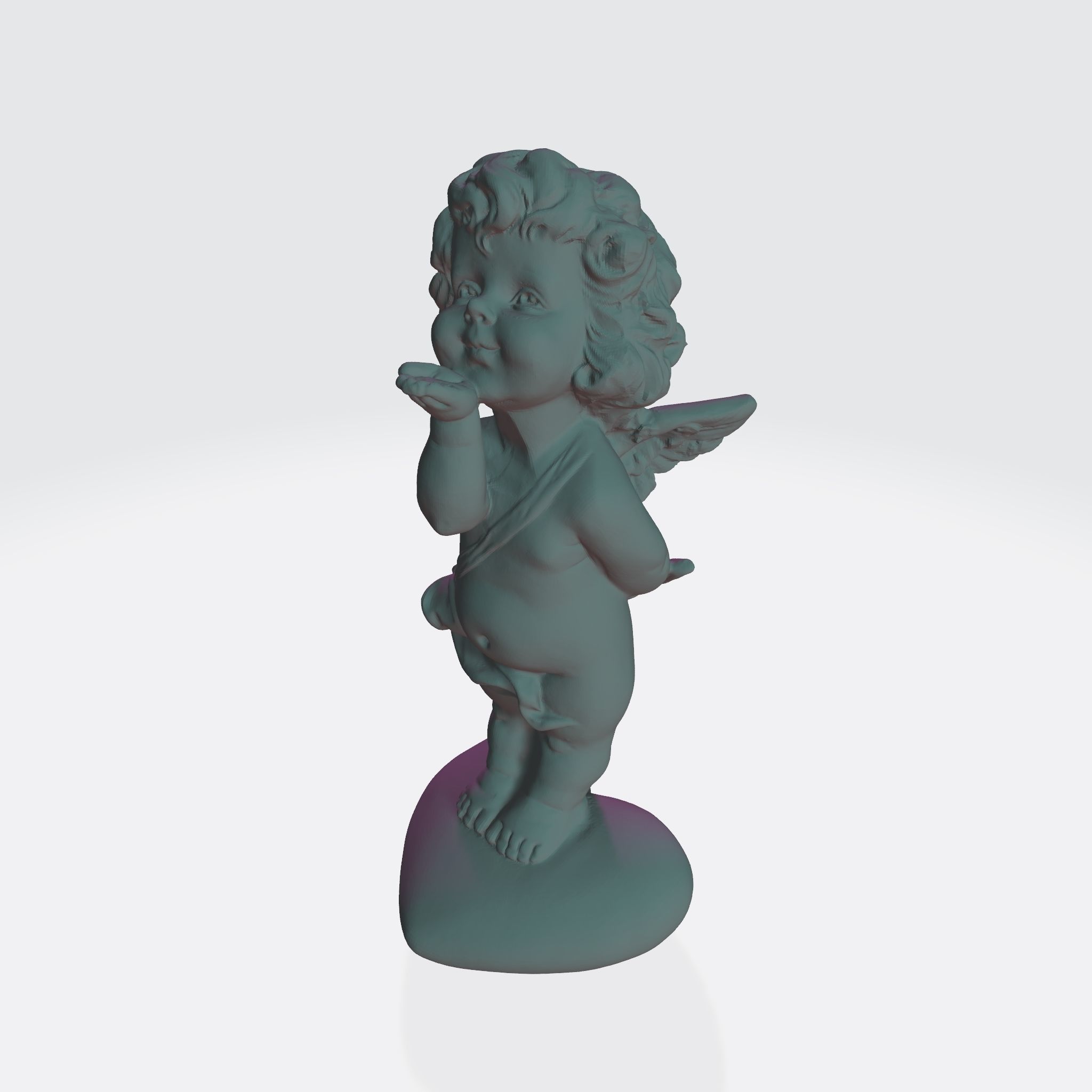 ANGEL BABY MODEL 4 3D print model_5