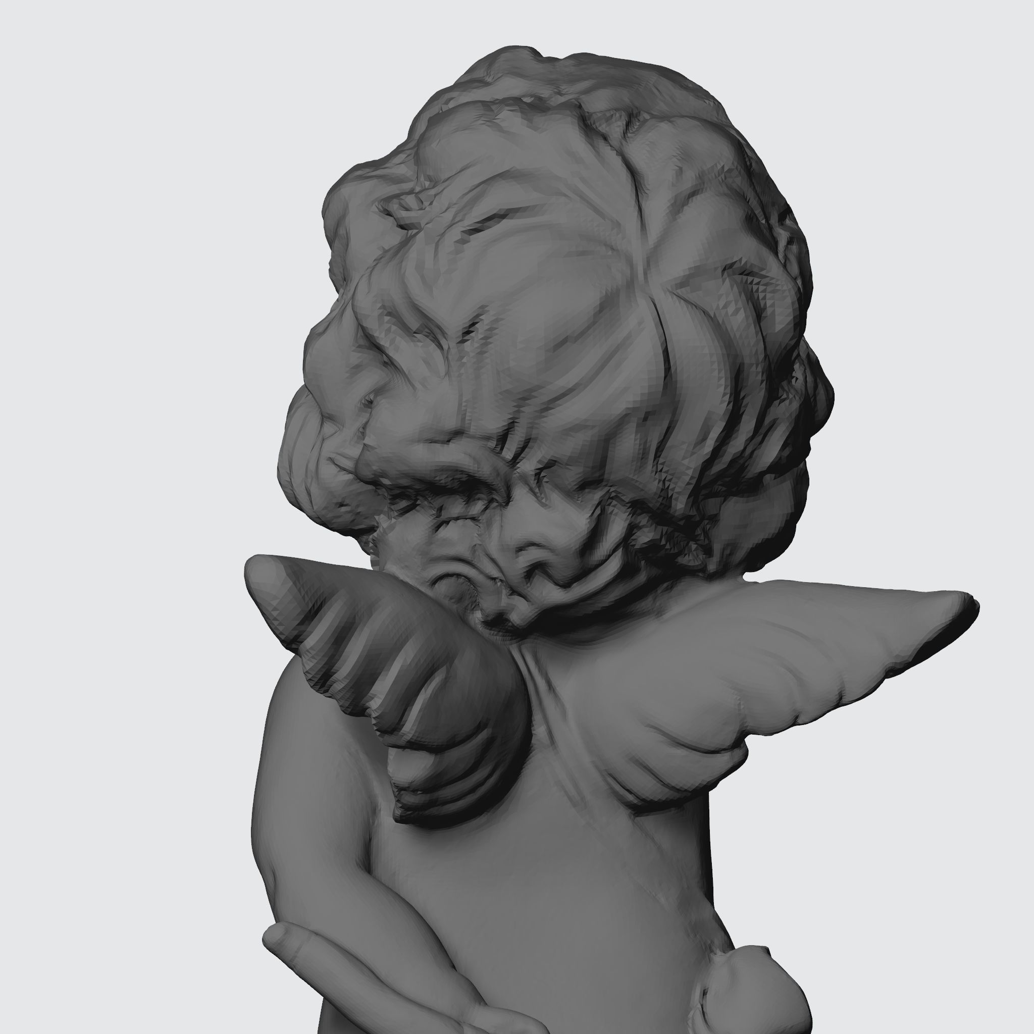 ANGEL BABY MODEL 4 3D print model_12