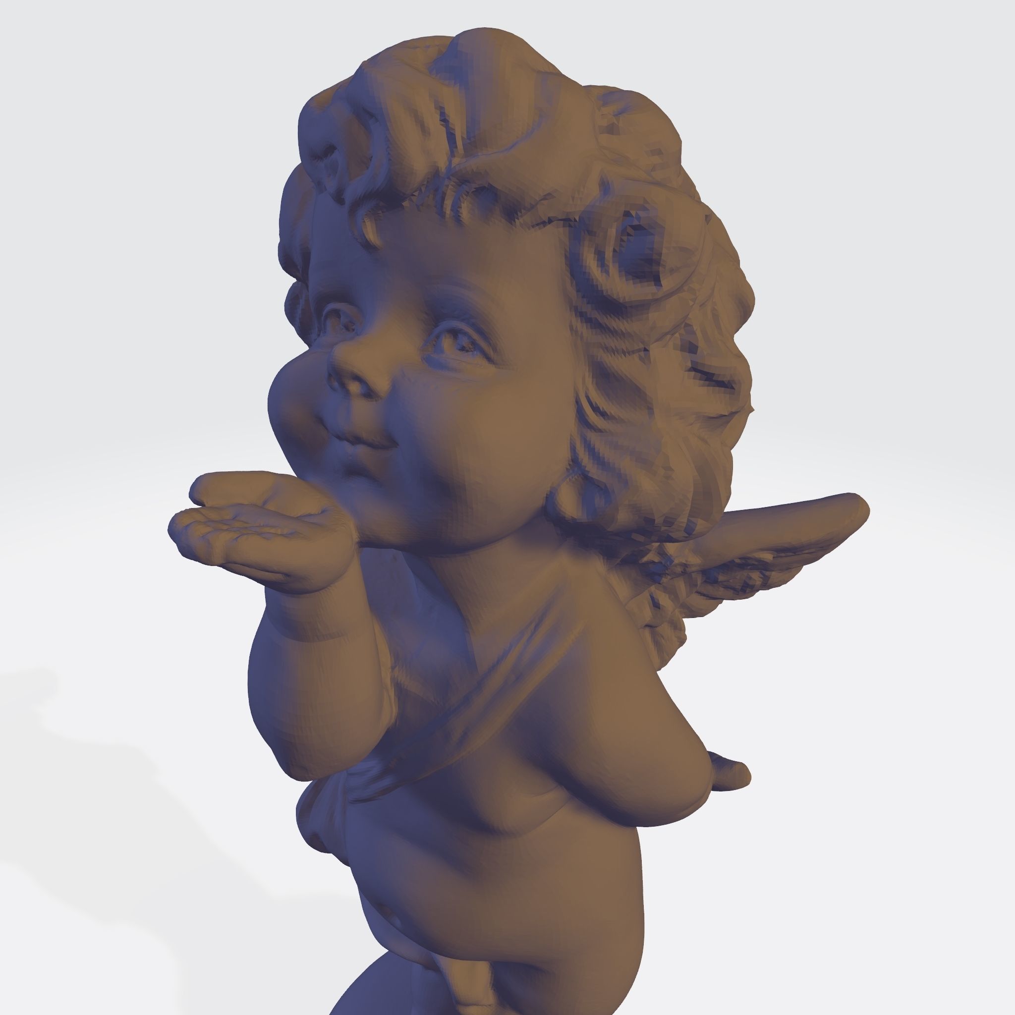 ANGEL BABY MODEL 4 3D print model_7
