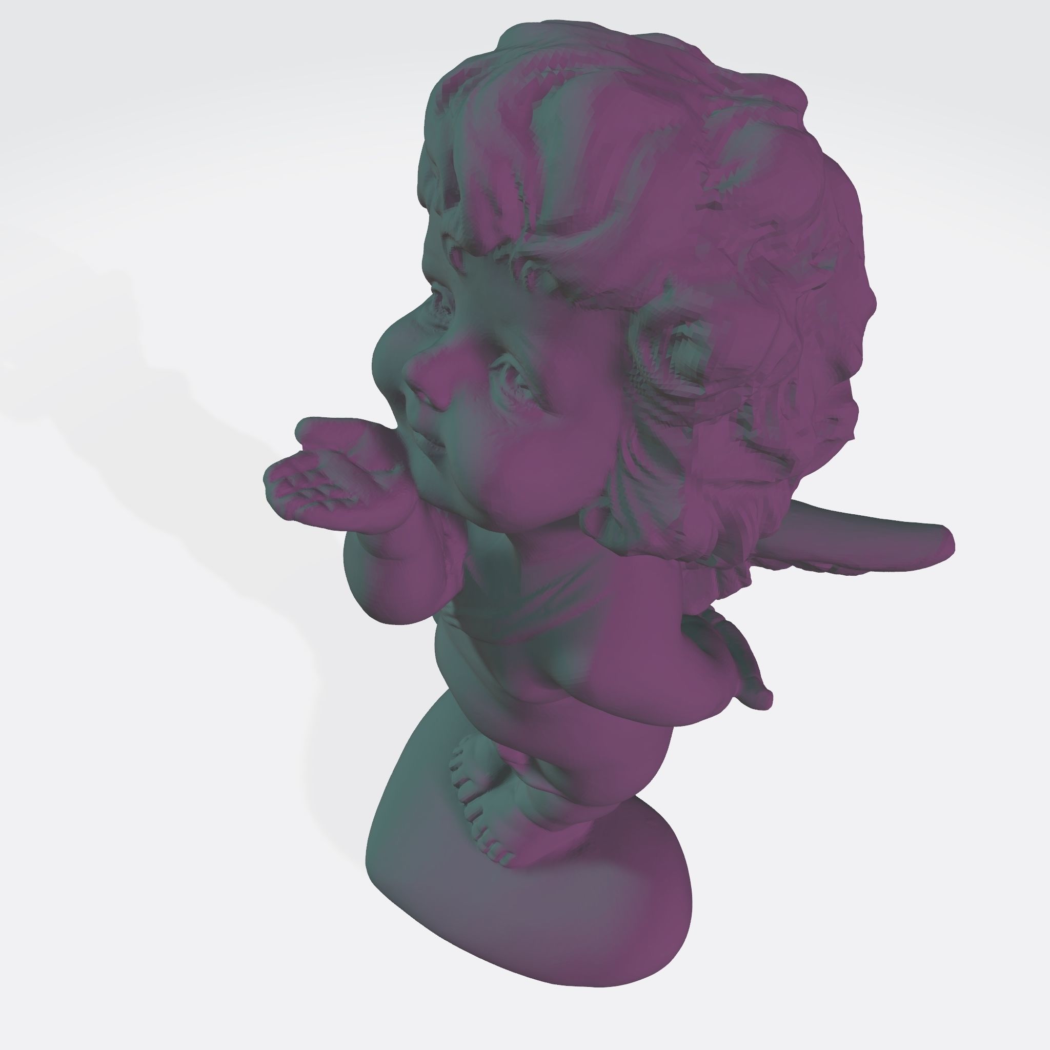 ANGEL BABY MODEL 4 3D print model_21