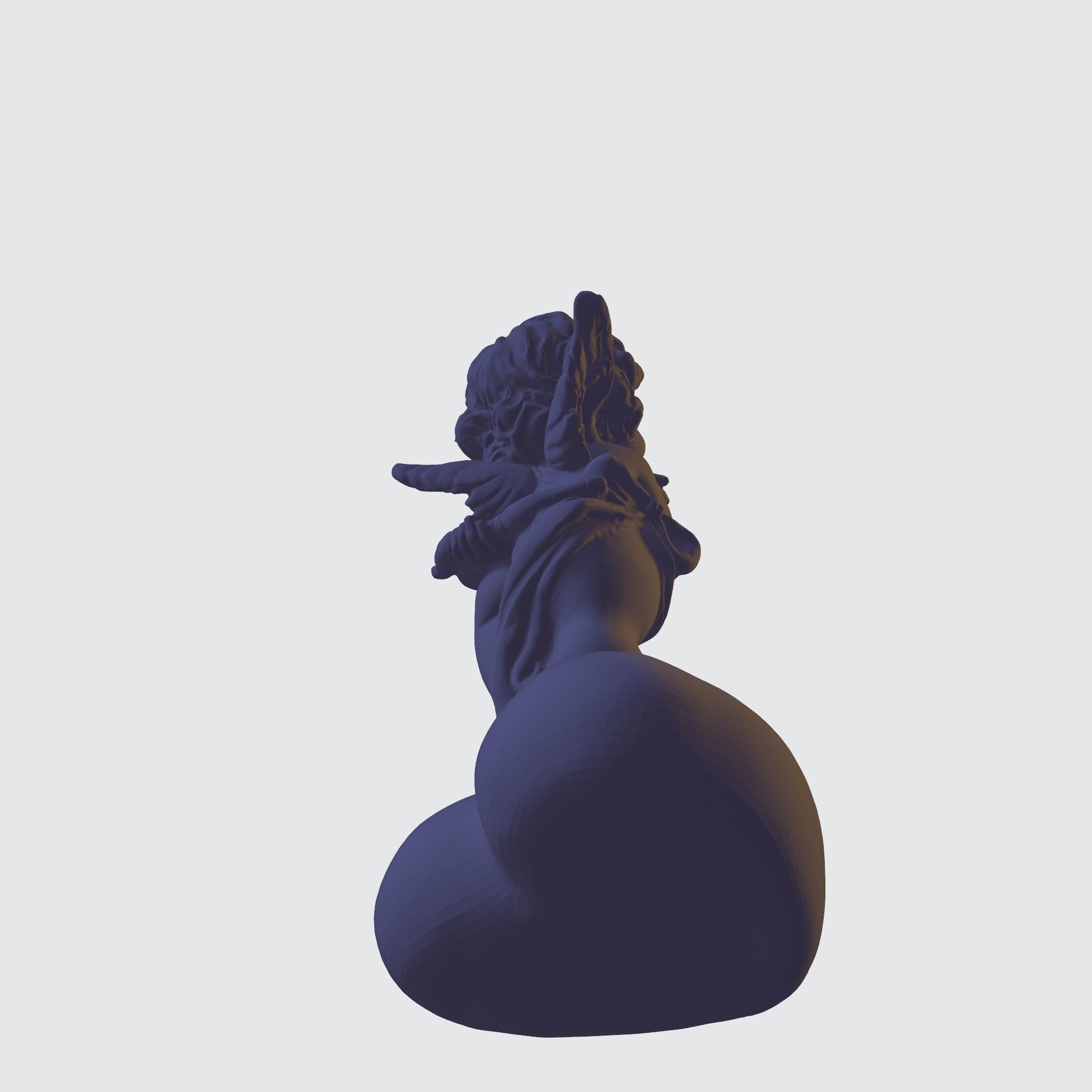 ANGEL BABY MODEL 4 3D print model_20