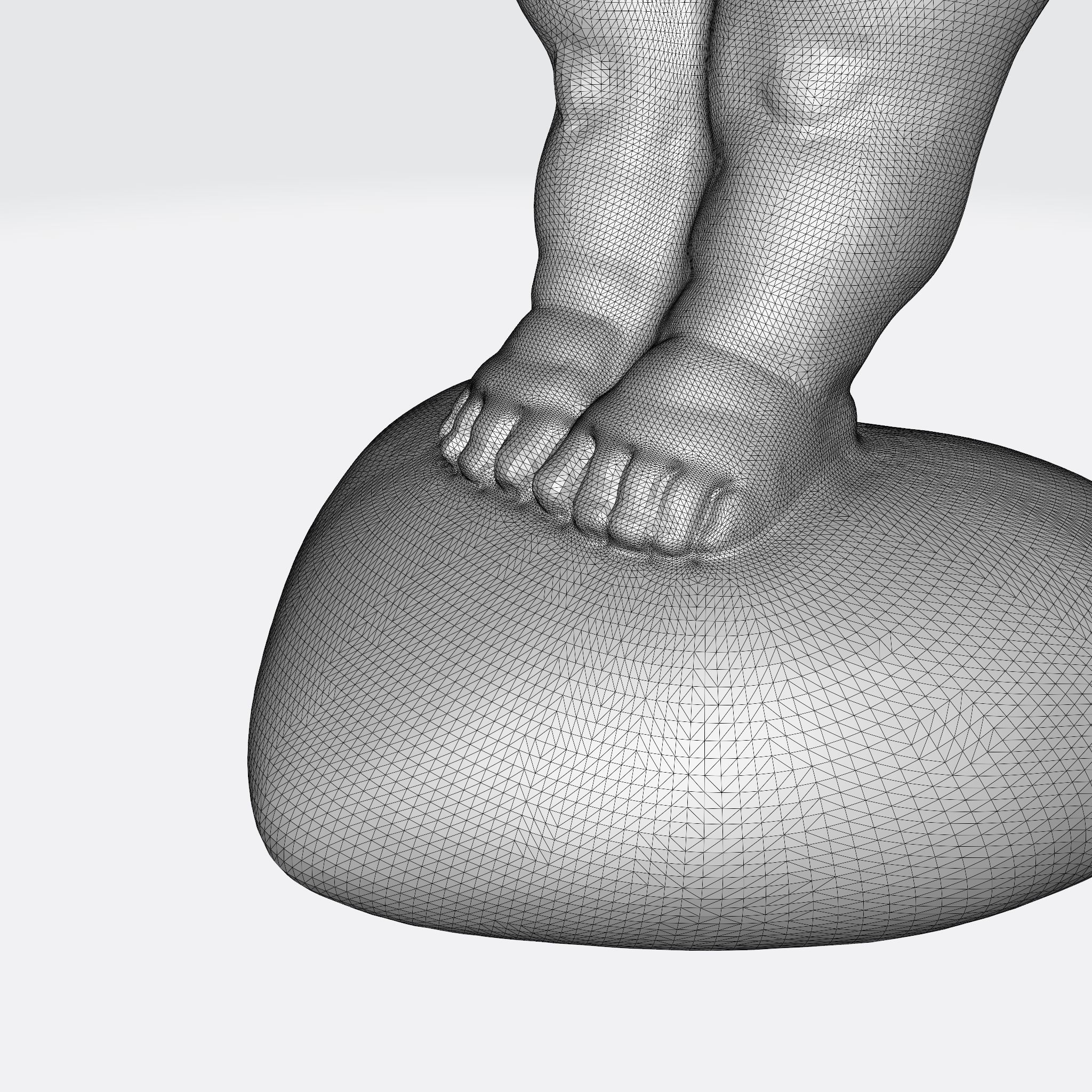 ANGEL BABY MODEL 4 3D print model_13