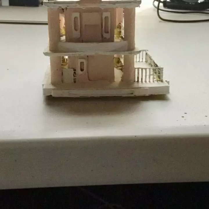 house stl miniature doll 3D print model_0