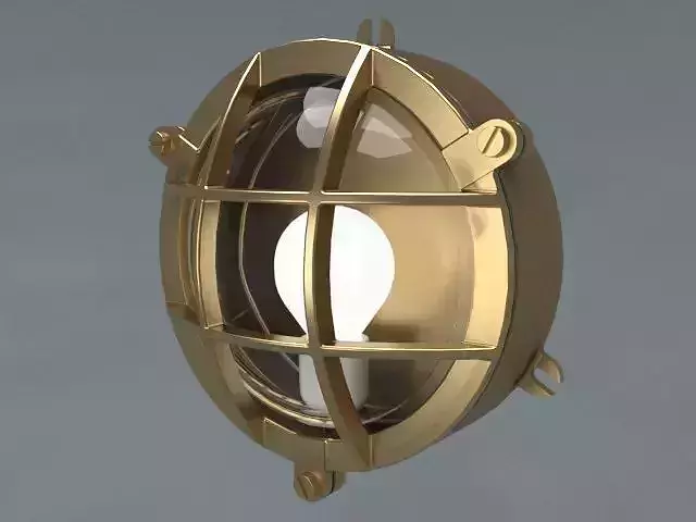 old ship lamp 