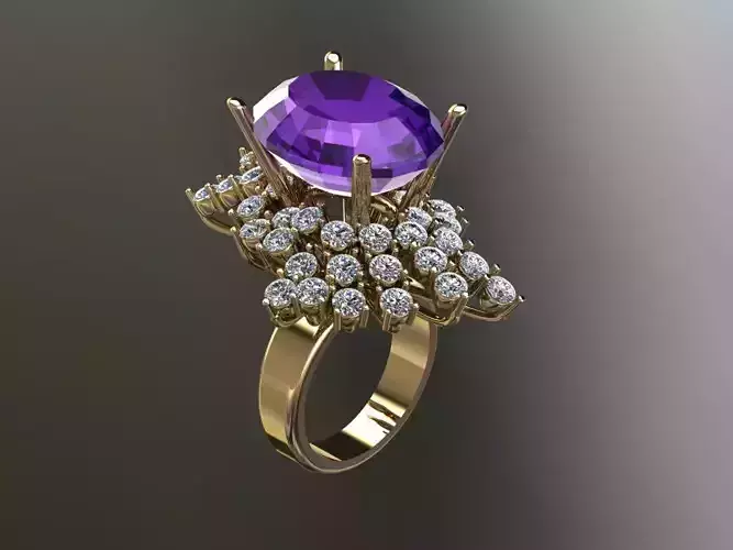 Women Ring  Gem