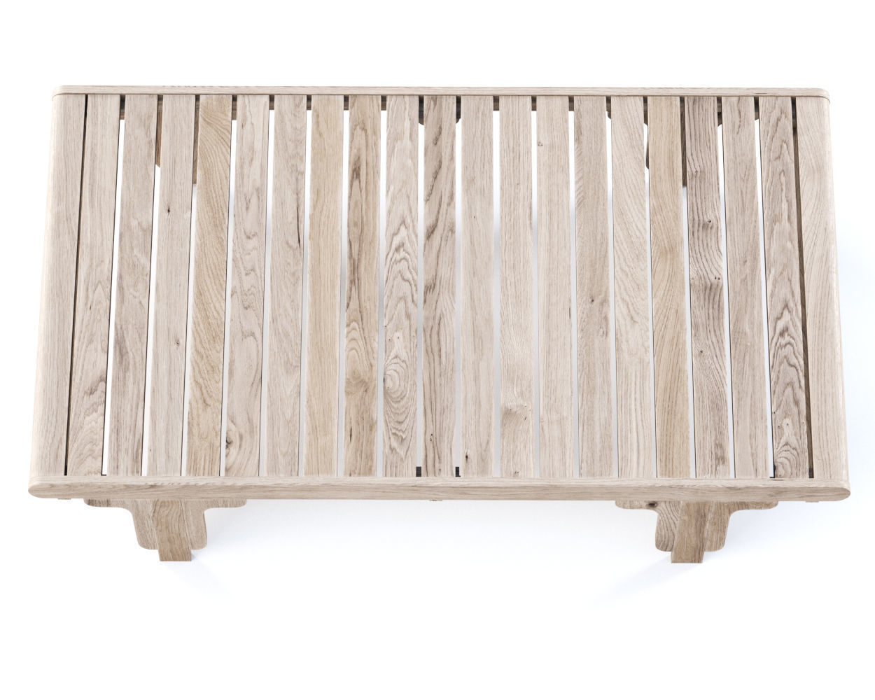 Eva wooden coffee table EV11 by Bpoint Design  3D model_3