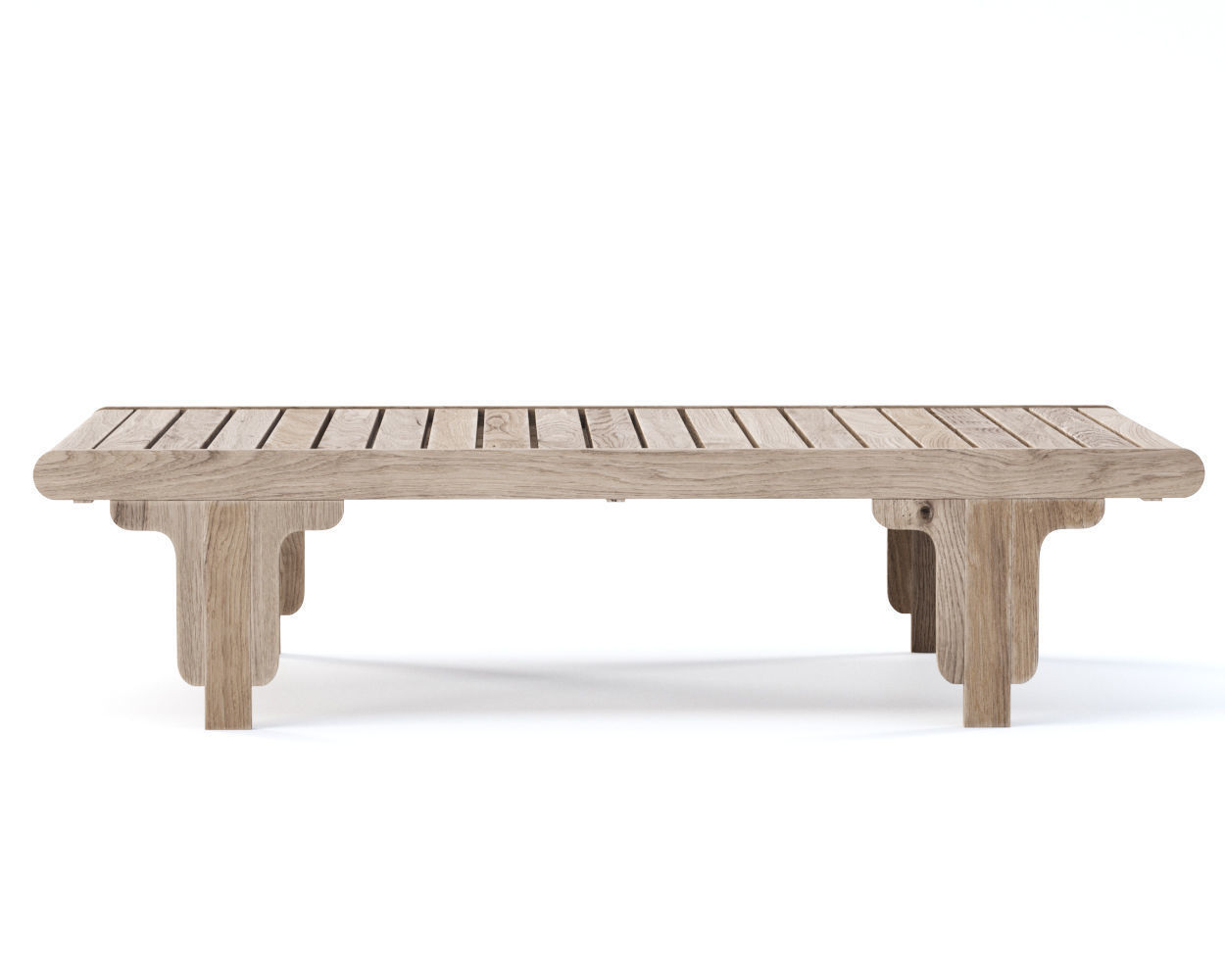 Eva wooden coffee table EV11 by Bpoint Design  3D model_2
