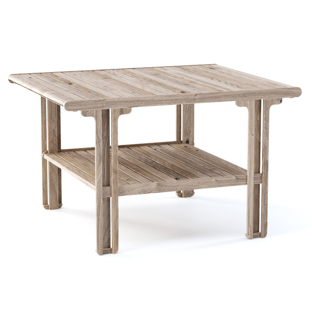 Eva wooden table EV13 by Bpoint Design  3D model_1