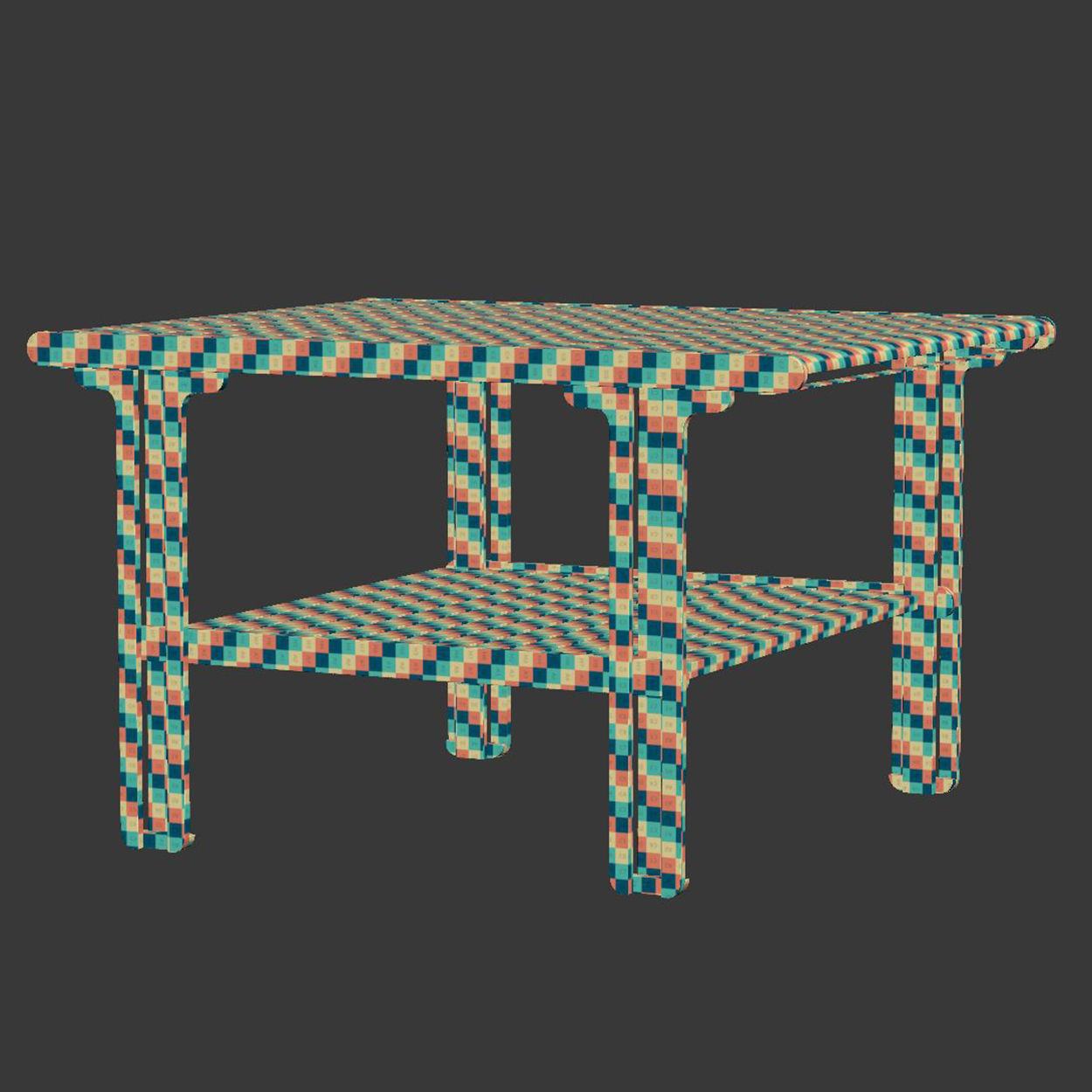 Eva wooden table EV13 by Bpoint Design  3D model_5