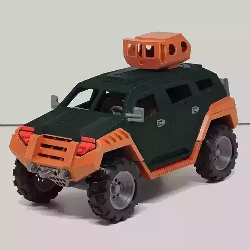 Armored swat combat vehicle 