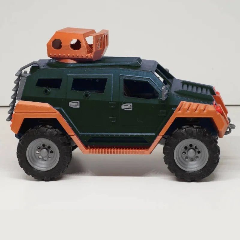 Armored swat combat vehicle  Free 3D print model_1