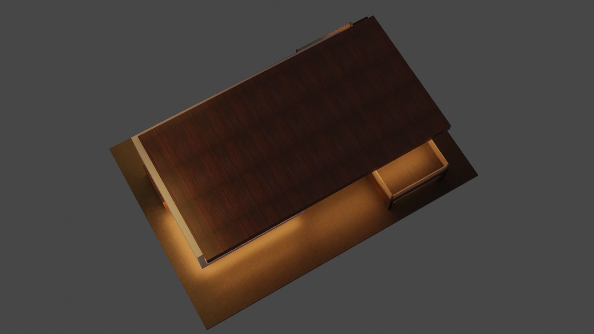 Exterior design Low-poly 3D model_6