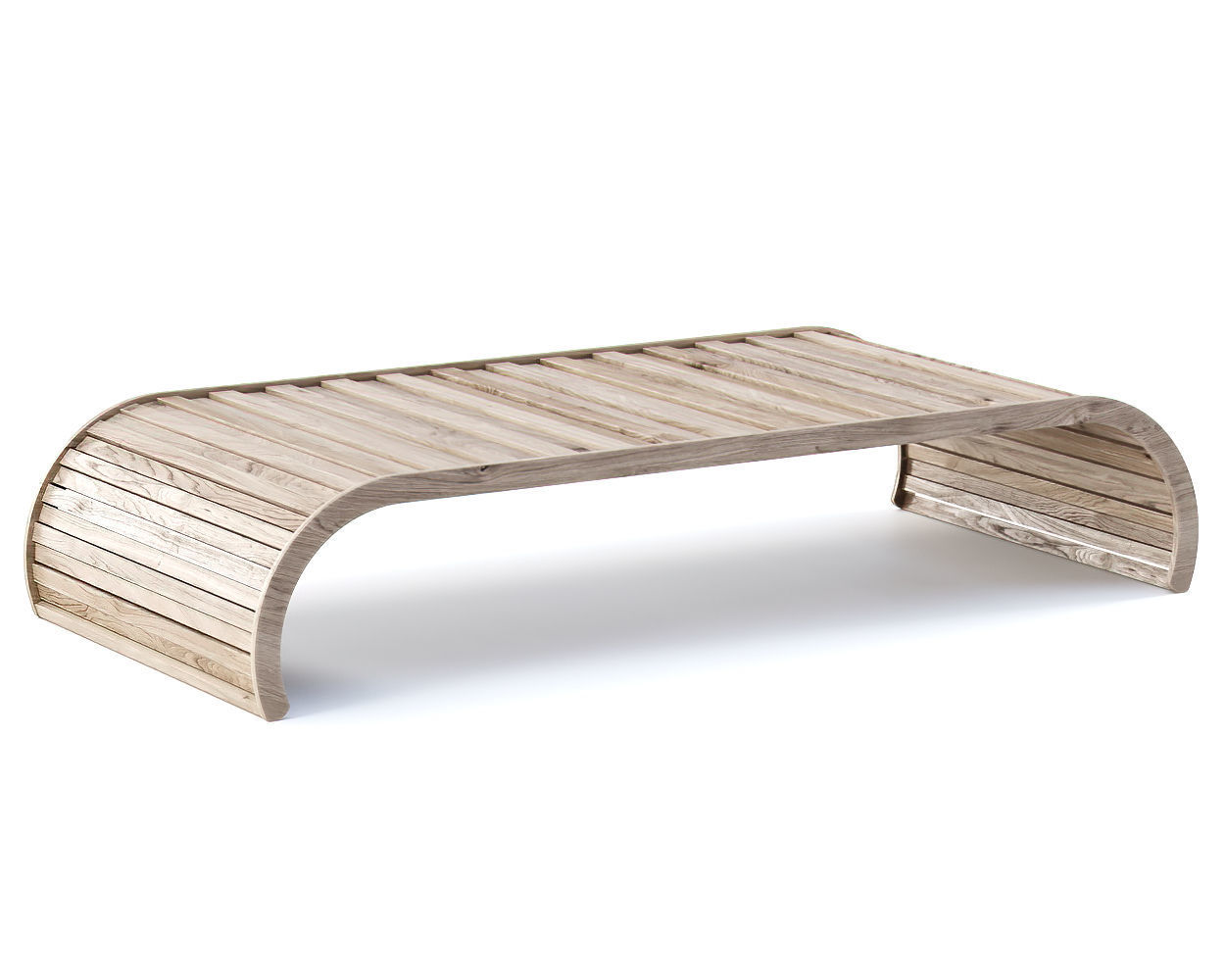 Eva wooden coffee table EV14 by Bpoint Design  3D model_1