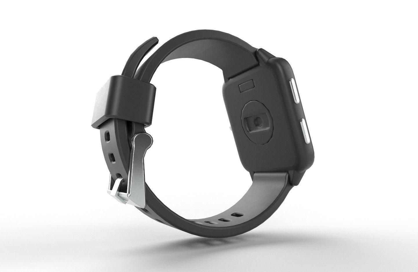 Smart Watch 02 Low-poly 3D model_8