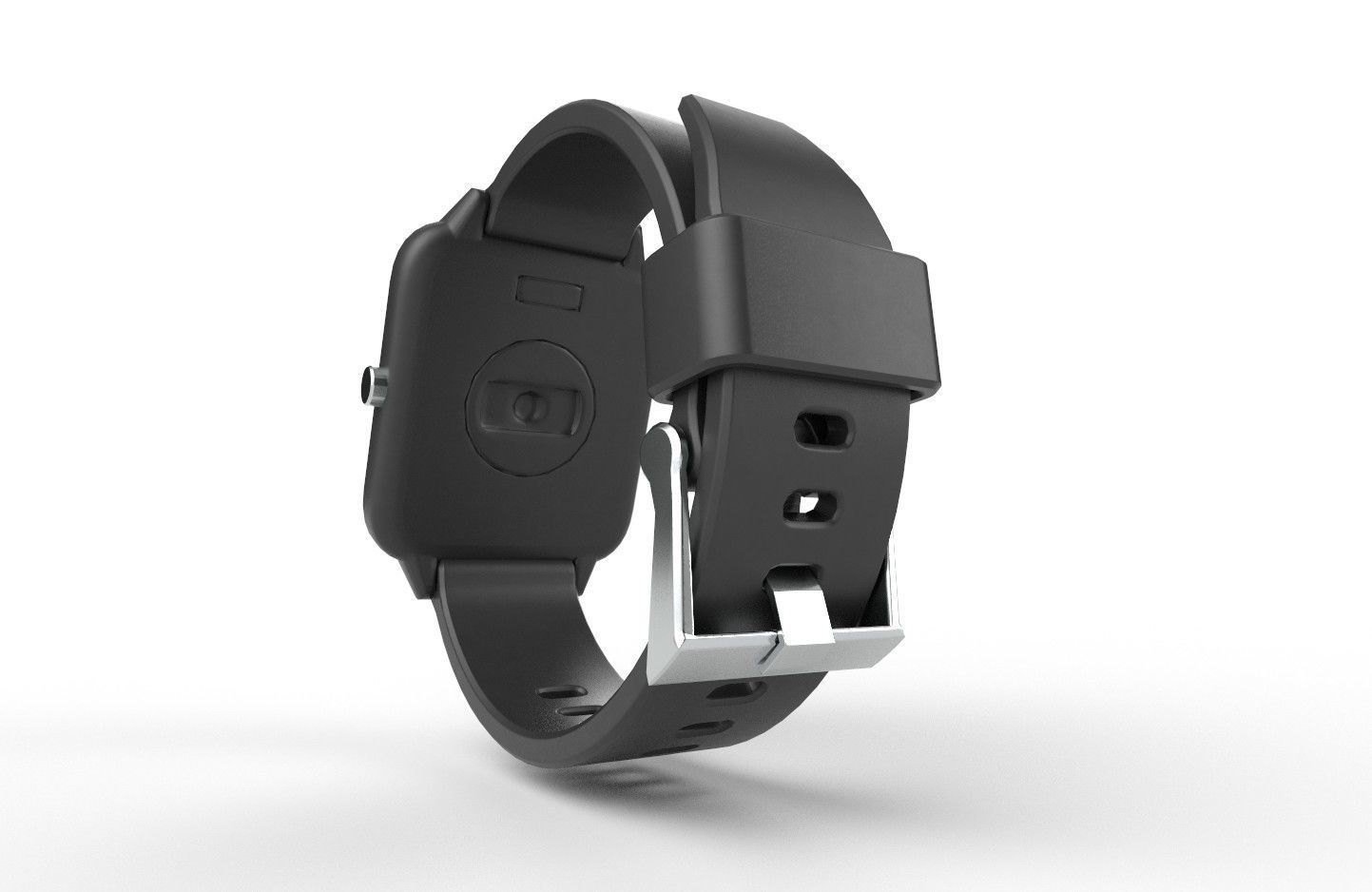 Smart Watch 02 Low-poly 3D model_7