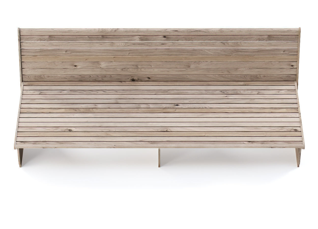 Eva wooden bench EV15 by Bpoint Design  3D model_3
