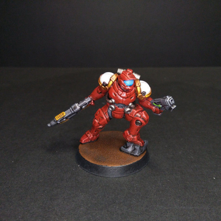 Exo Marine stl 3D print model_1