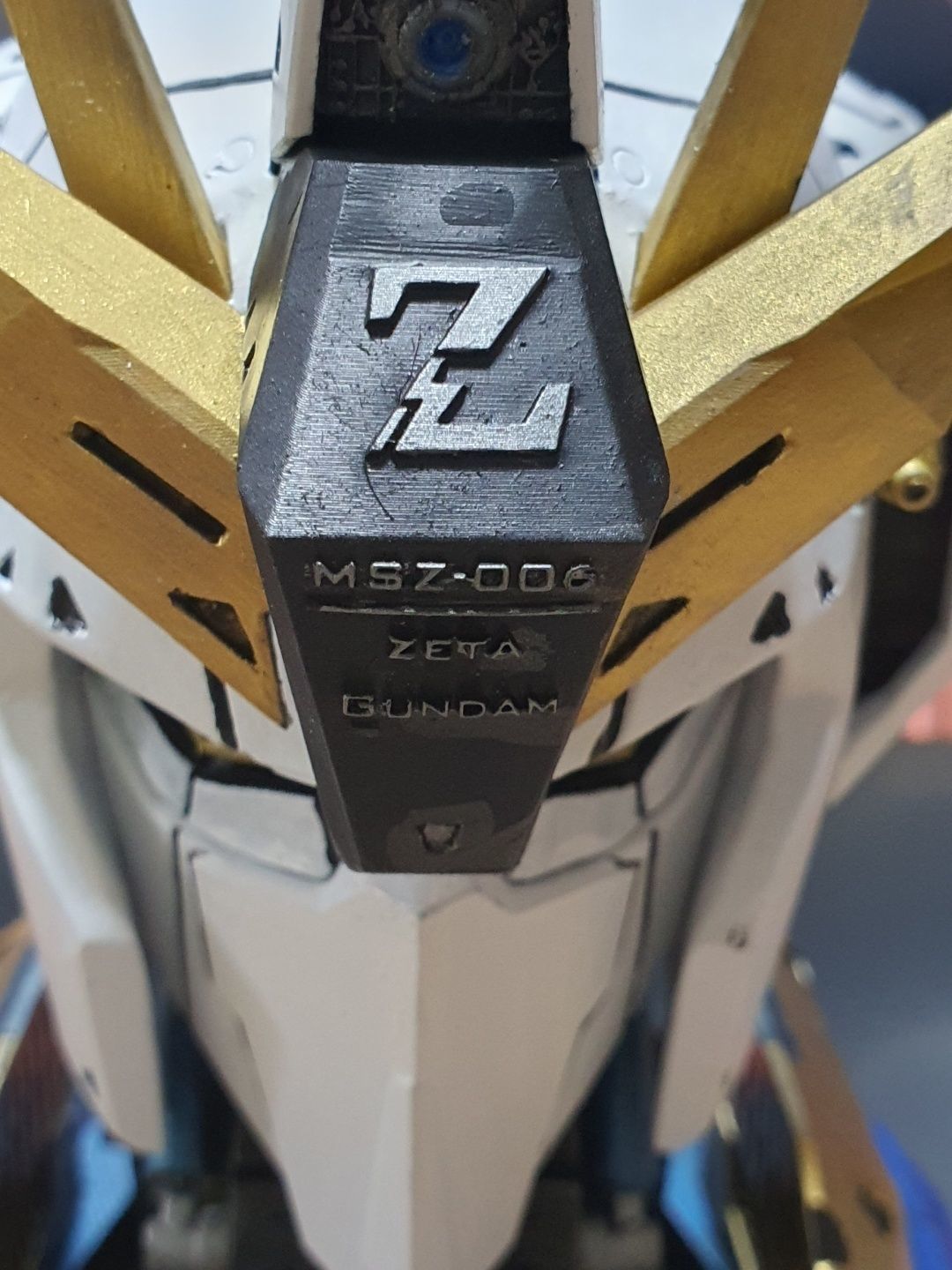 ZETA Gundam Head 3D print model_9
