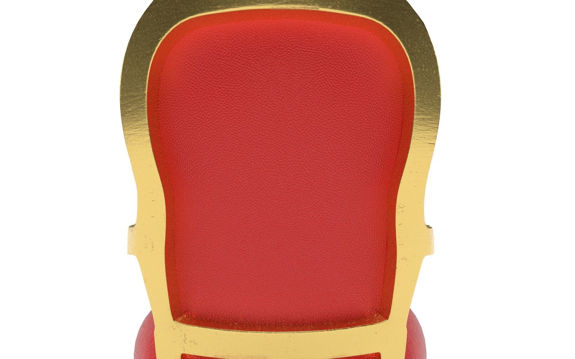 Arm chair Low-poly 3D model_12