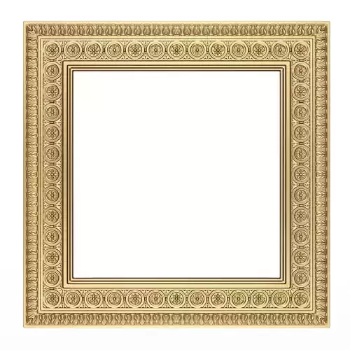 Classic Frame 031 Low-poly 3D model