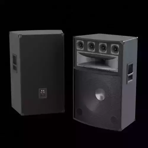 Black Loudspeaker