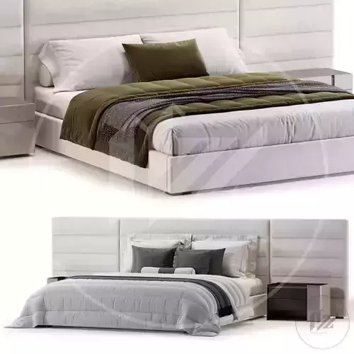 RH MODENA PANEL HORIZONTAL 3D model