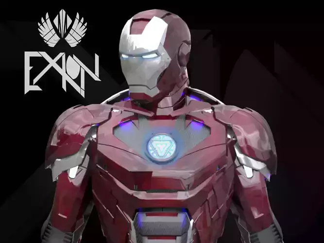 Iron Man MK 55 The Shining 3D model