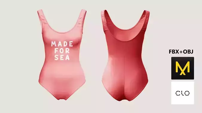 Swimming Suit Marvelous Designer