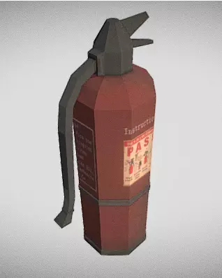 Fire Extinguisher Free 3D model