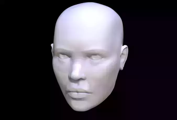 Female Head Sculpt