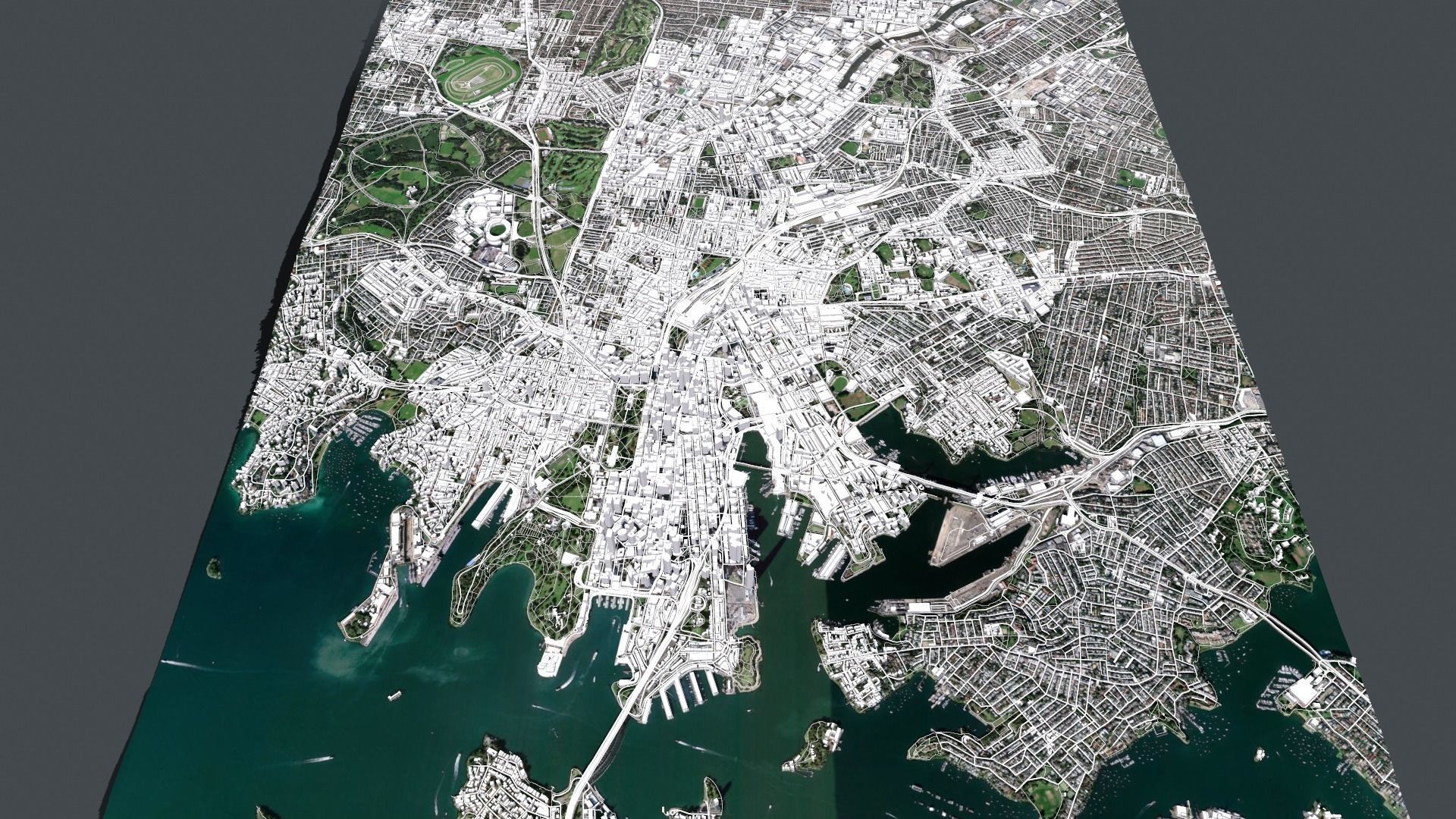 Cityscape Sydney Australia 3D model_2