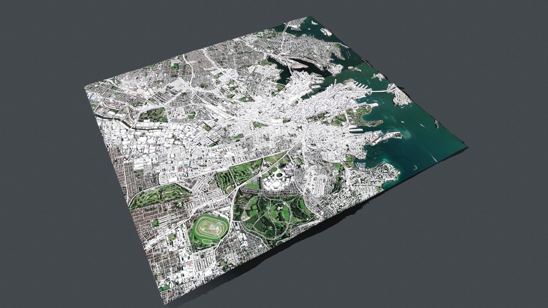 Cityscape Sydney Australia 3D model_7