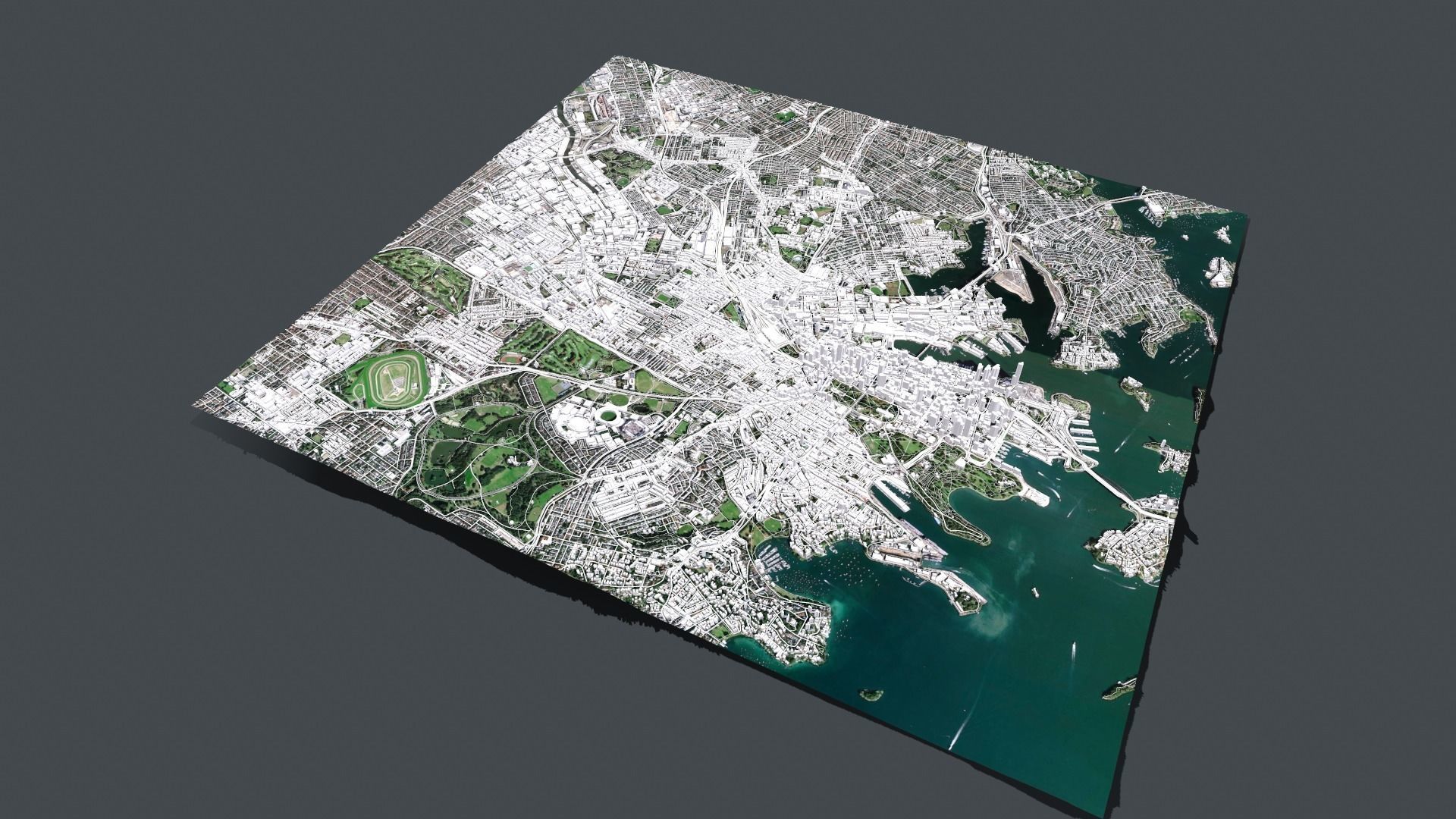 Cityscape Sydney Australia 3D model_4