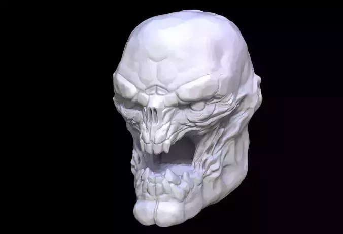 Ghoul Head Sculpt