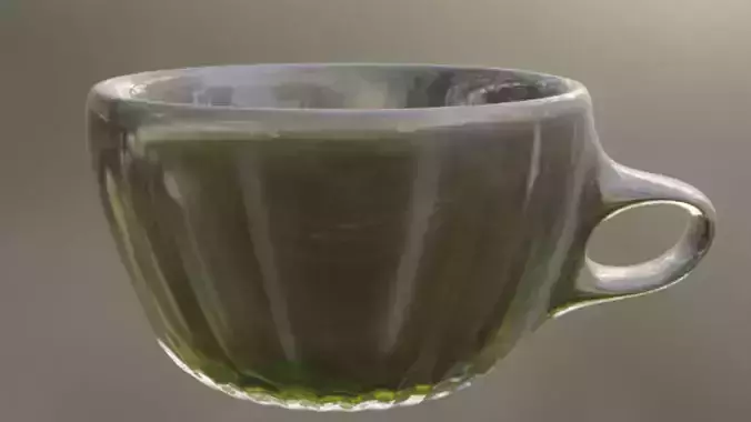 Glass Cup 4K