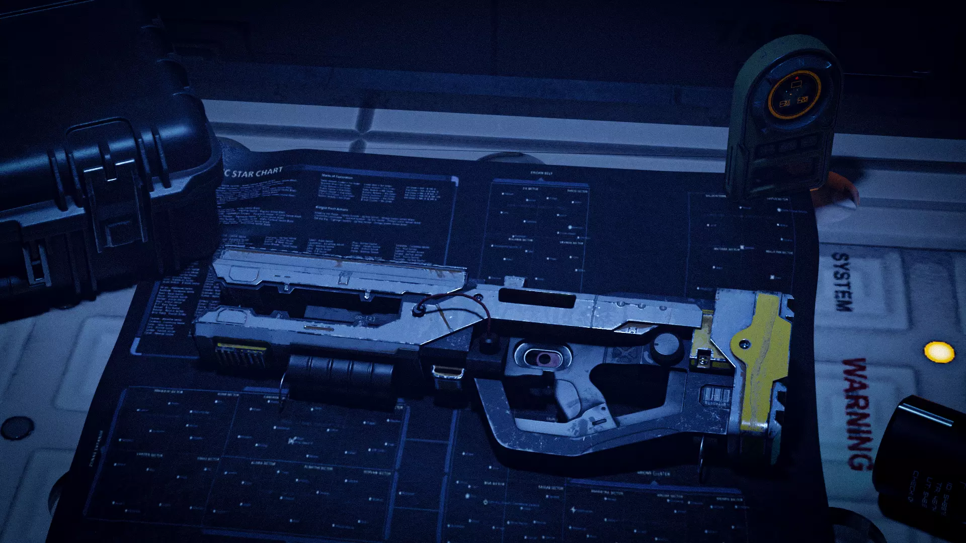 Scifi rifle 3D model_0