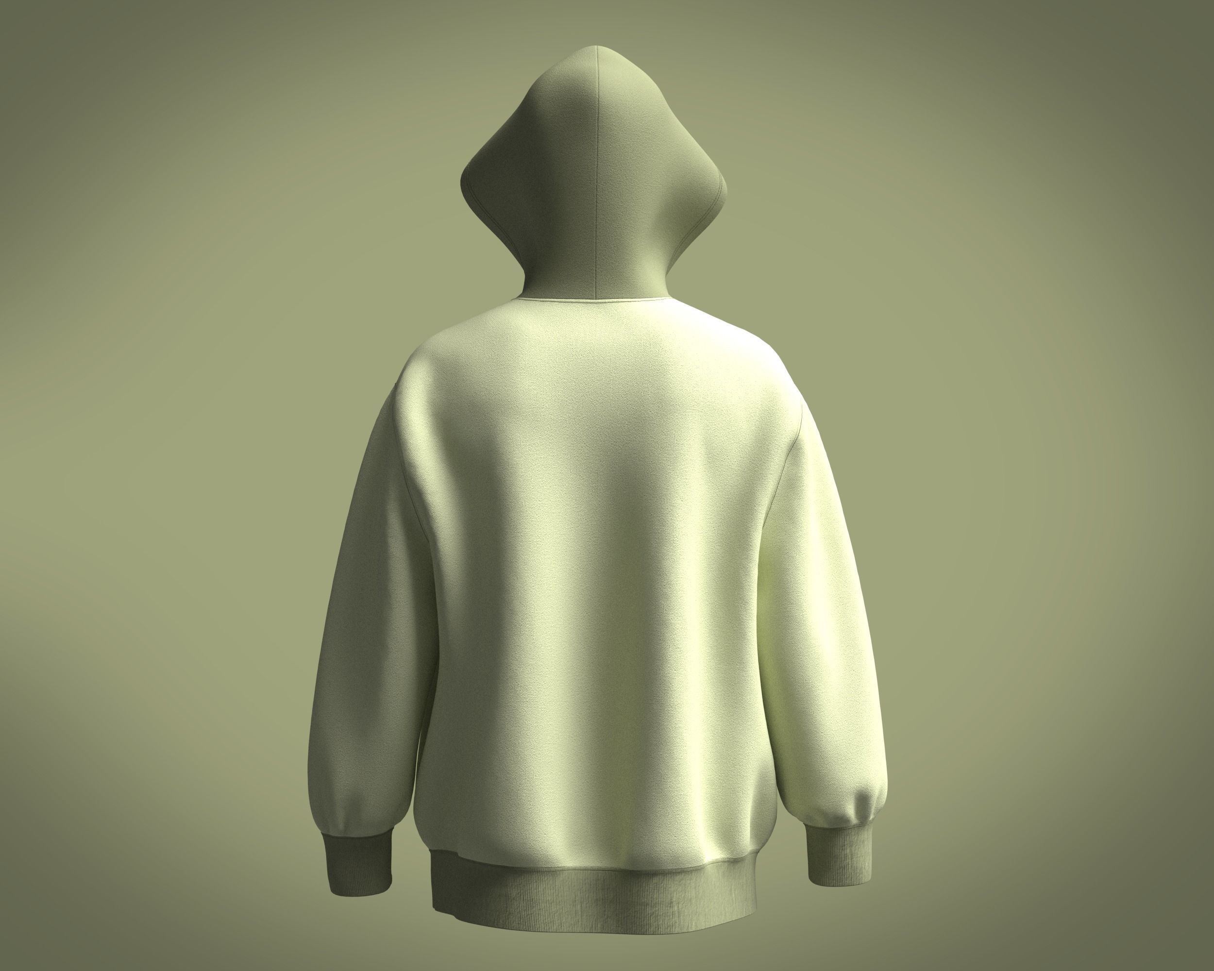 Hoodie-M hoodie 3D model_3