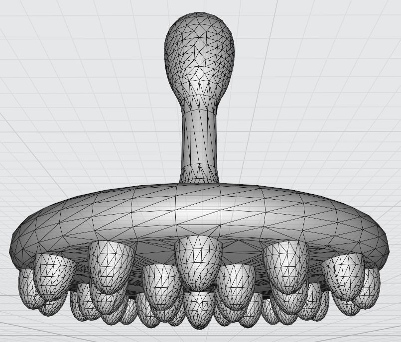 Universal disc anti-cellulite massager 3D print model_3