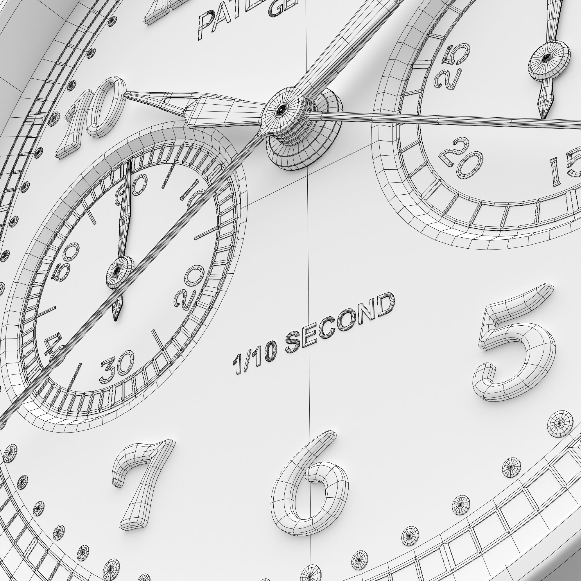 Patek Philippe REF-5470P-001 3D model_23