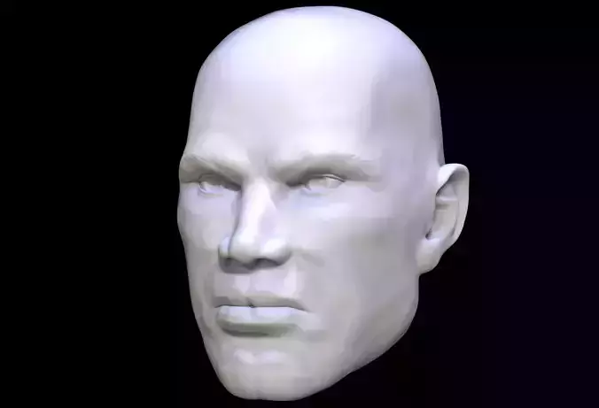 Male Head Sculpt