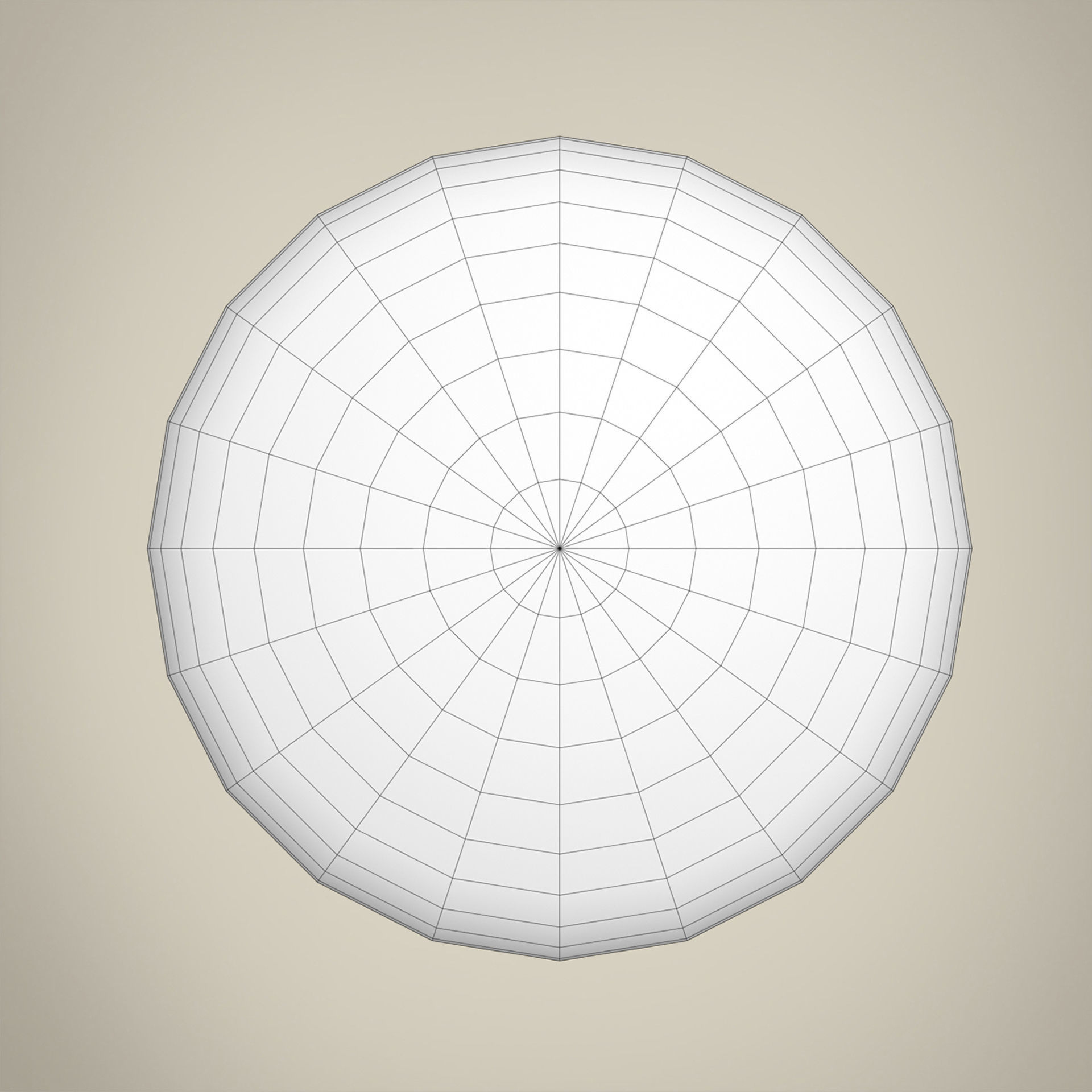 El Salvador Badge Low-poly 3D model_7