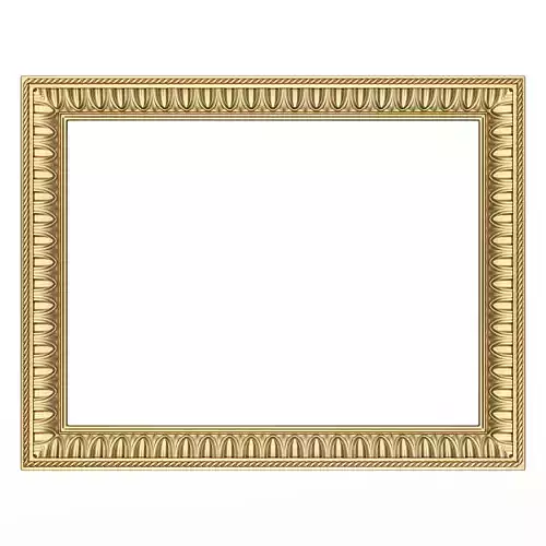 Classic Frame 035 Low-poly 3D model