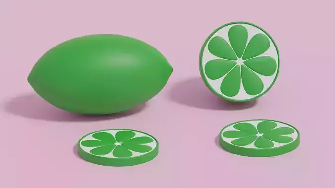 Cartoon Cute Fruit Lemon